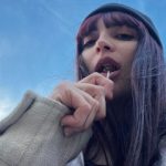 Cam to cam masturbation Live On Video calling with slender AnoukEvers Uncovering my feet